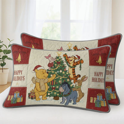 Shineful Quilt 3-Piece Set Merry Pooh