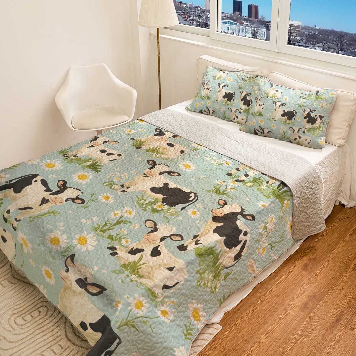 Shineful All Season Quilt 3-Piece Set - Daisy Days