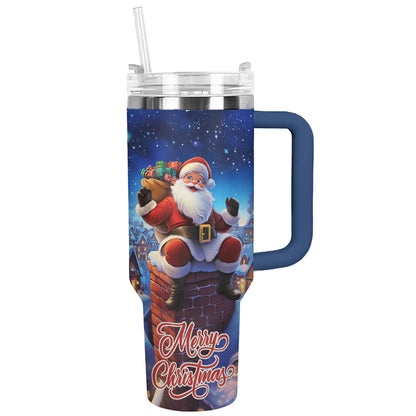 Shineful Tumbler Santa's Sleigh Ride