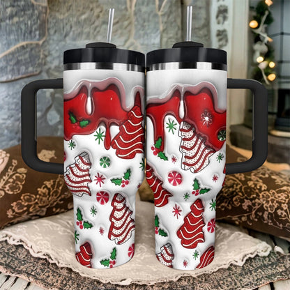Shineful Tumbler Peppermint Frost Holiday
