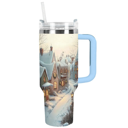 Shineful Tumbler Evening Village Glow