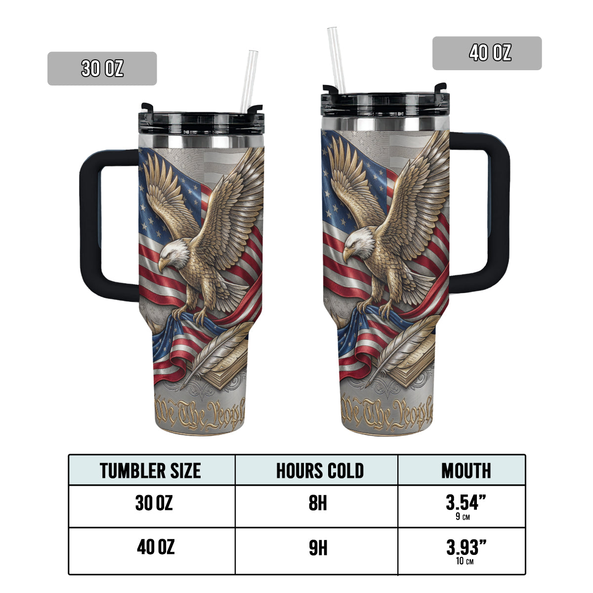 Shineful Tumbler American Eagle Heritage