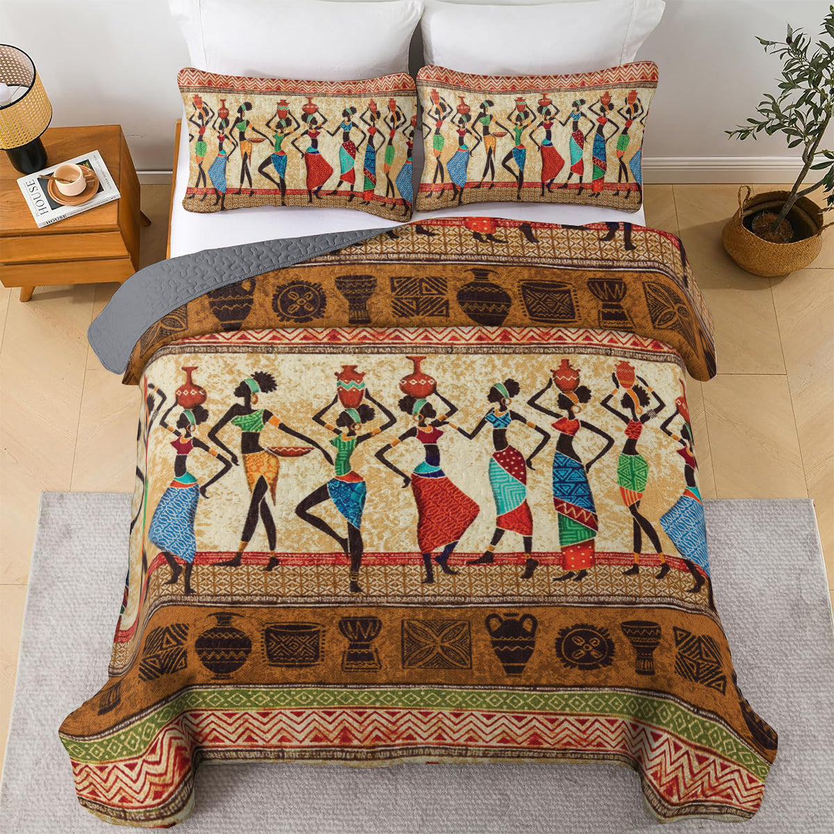 Shineful All Season Quilt 3-Piece Set The Long Walk Home