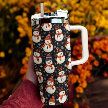 Shineful Tumbler Snowman Joy