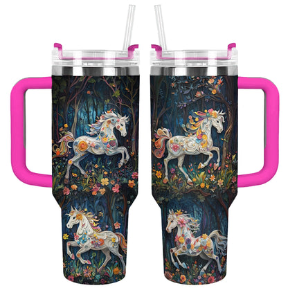 Shineful Tumbler Enchanted Forest Horse