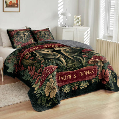 Shineful All Season Quilt 3-Piece Set - Personalized Kindred Spirits