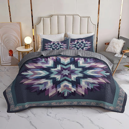 Shineful All Season Quilt 3-Piece Set Twilight Star