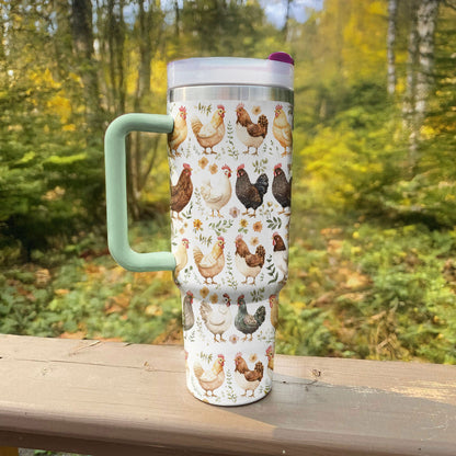 Shineful Tumbler Cluckin' Cute