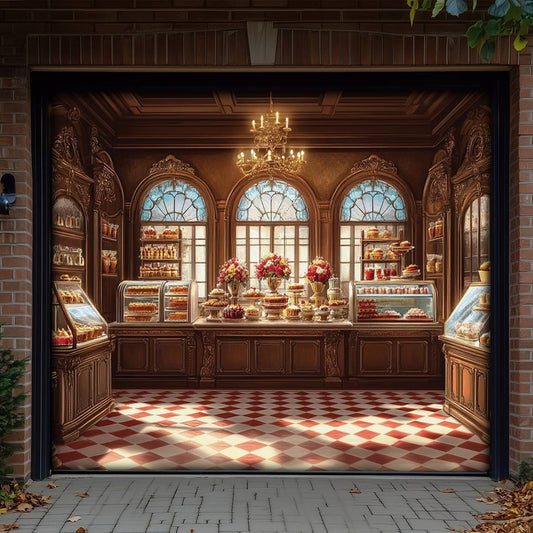 Shineful Garage Door Banner Decoration Sweet Retreat