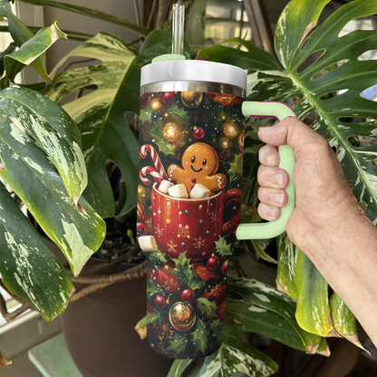 Shineful Tumbler Festive Cheer Gingerbread