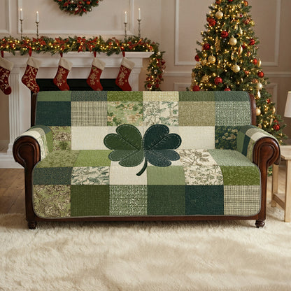 Shineful Sofa Cover Set Four Leaf Blessing