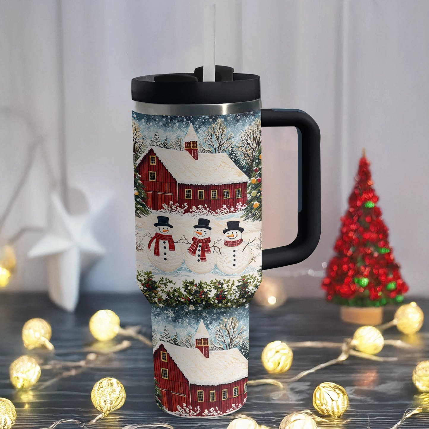 Shineful Tumbler Country Christmas Charm