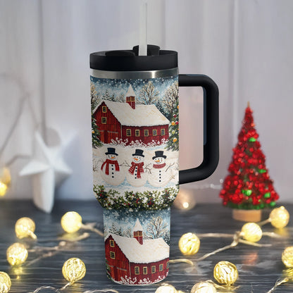 Shineful Tumbler Country Christmas Charm