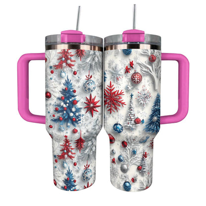 Shineful Glossy Tumbler Happy Christmas