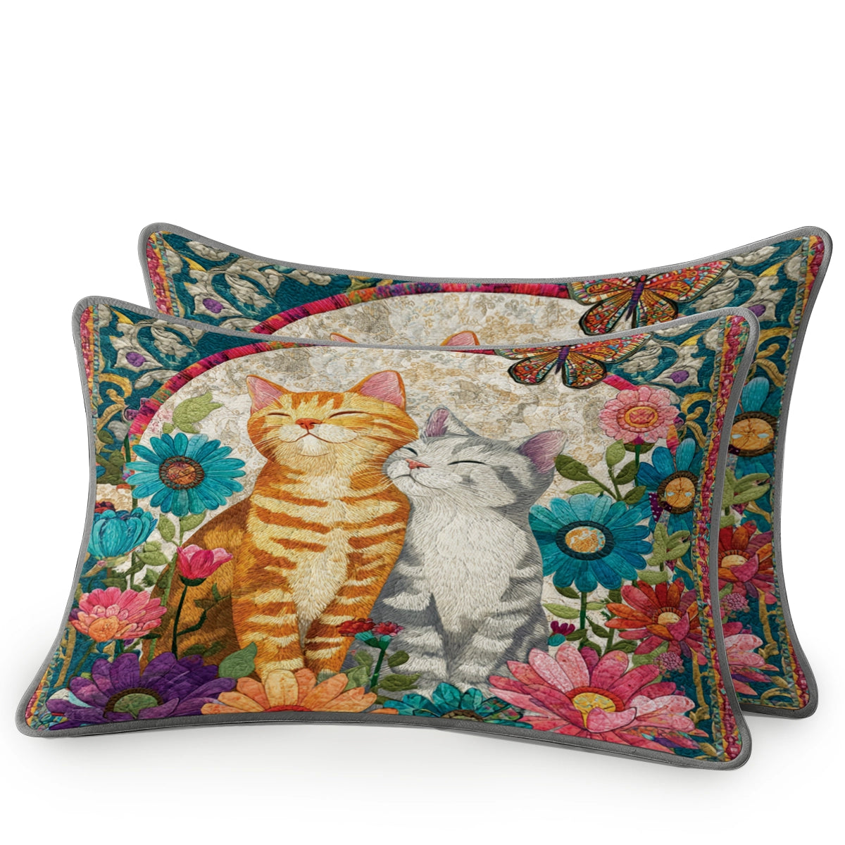 Shineful All Season Quilt 3-Piece Set Where Flowers Bloom