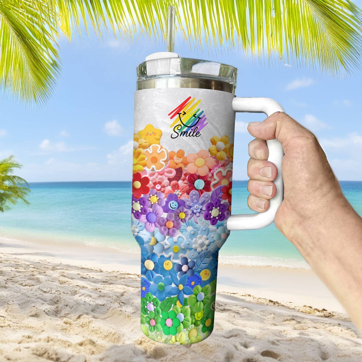 Shineful Tumbler Smile Rainbow