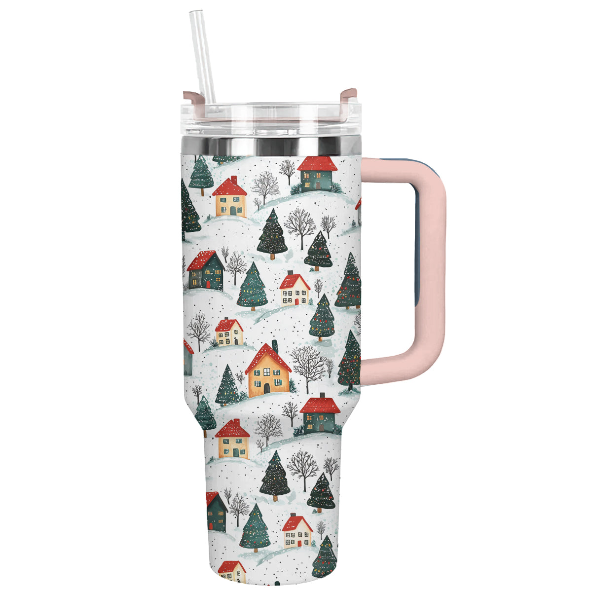 Shineful Tumbler Snowy Village