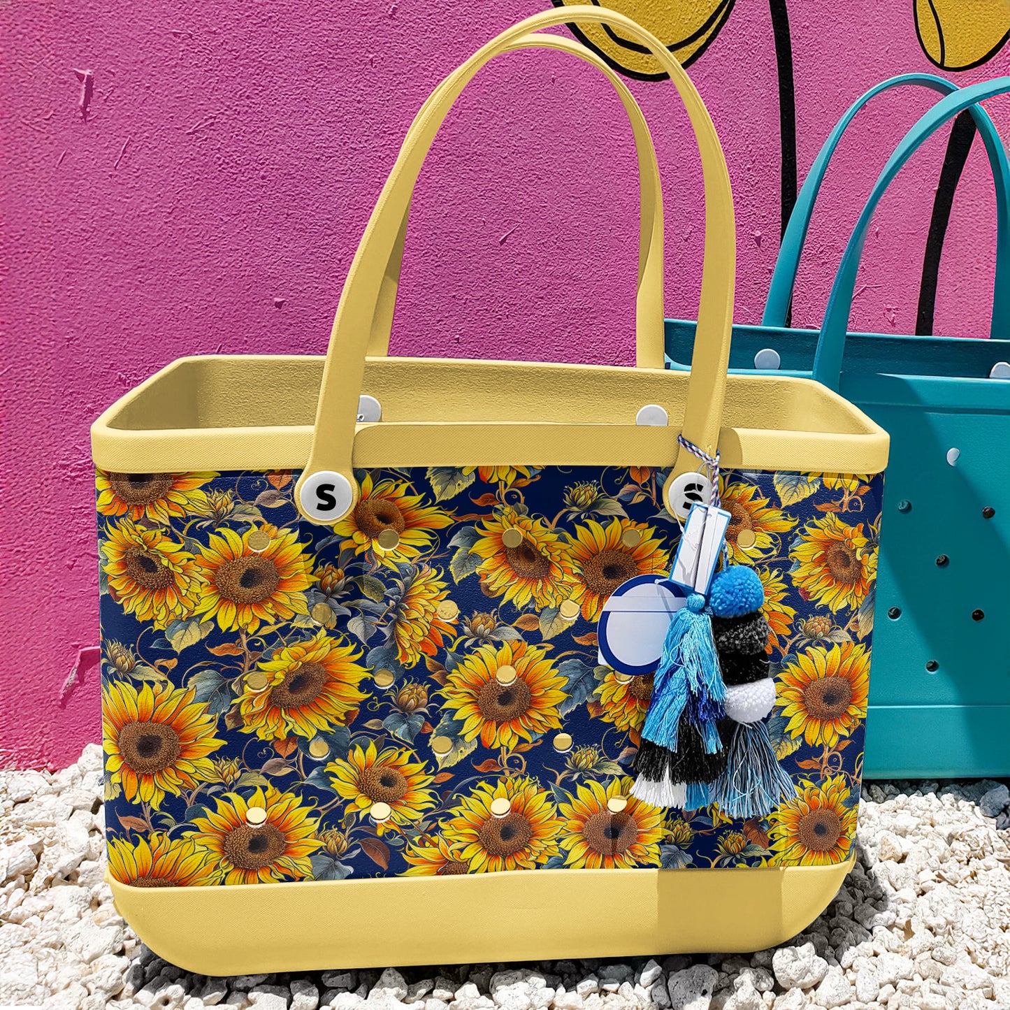 Shineful Beach Bag Gorgeous Flower