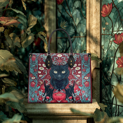 Shineful Leather Bag Midnight Familiar