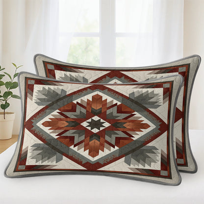 Shineful All Season Quilt 3-Piece Set Sacred Geometry