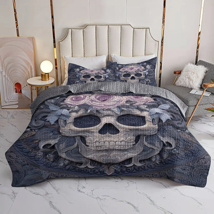 Shineful Quilt 3-Piece Set Violet Crown of Shadows