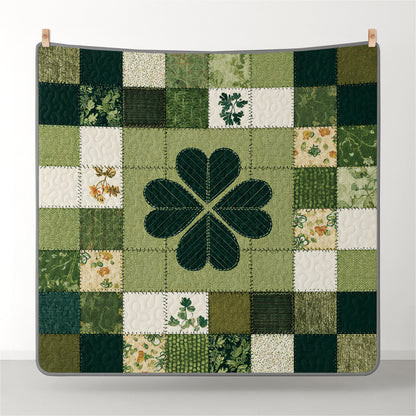 Shineful All Season Quilt 3-Piece Set Lucky Clover