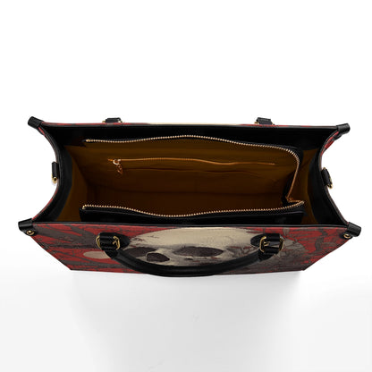 Shineful Leather Bag Crimson Stillness