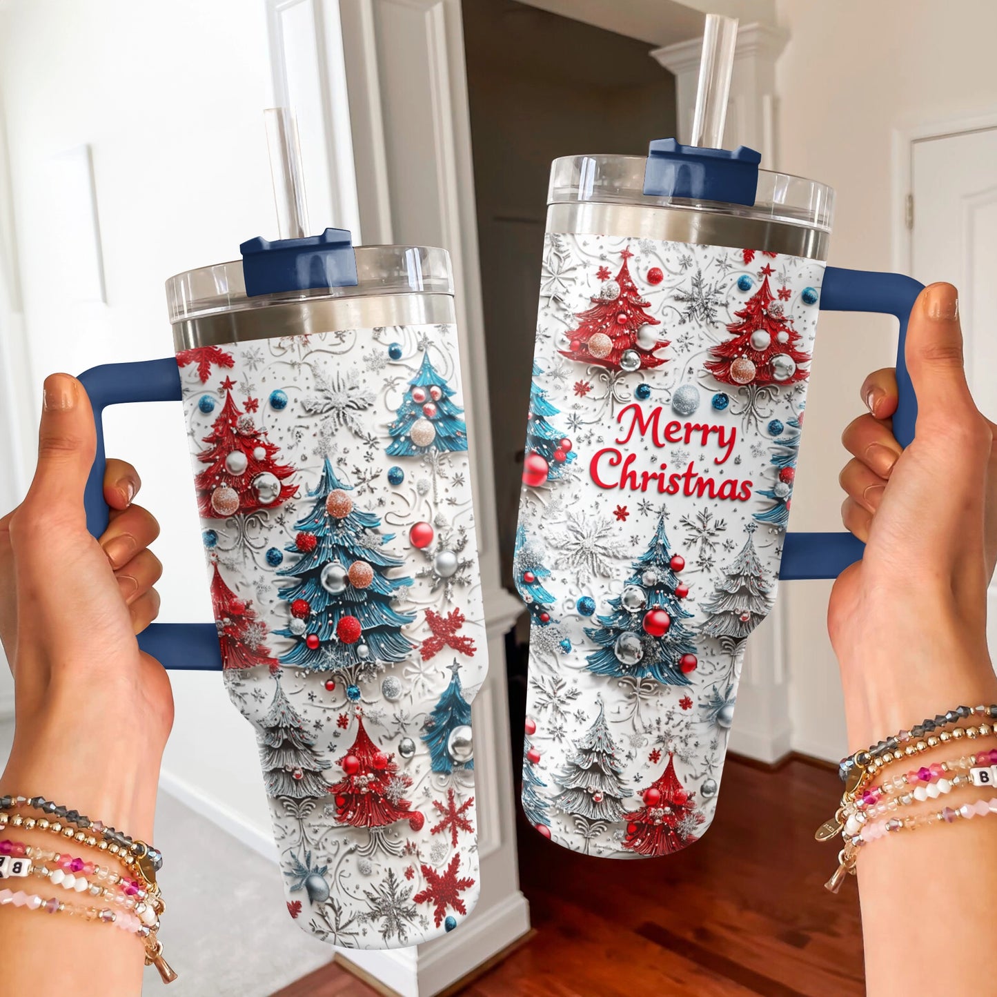 Shineful Glossy Tumbler Sparkling Christmas