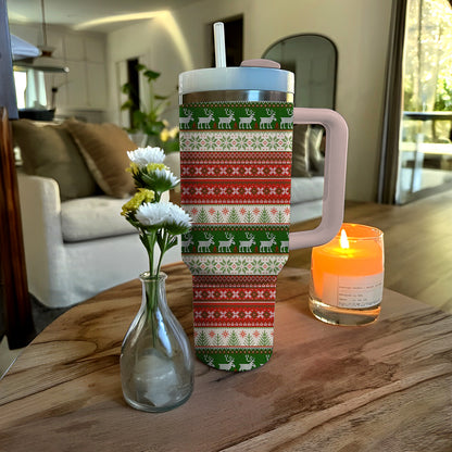 Shineful Tumbler Festive Christmas Knit