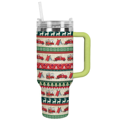 Shineful Tumbler Camping Christmas