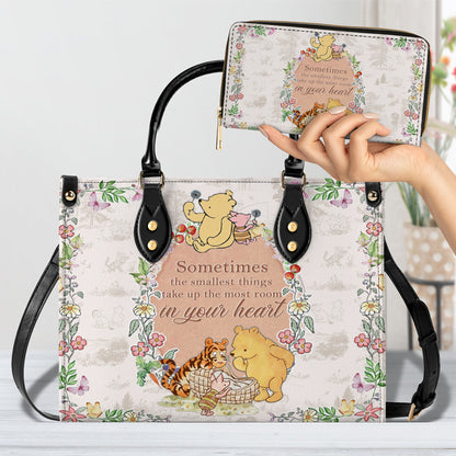 Shineful Leather Bag Sweet Moment Winnie The Pooh