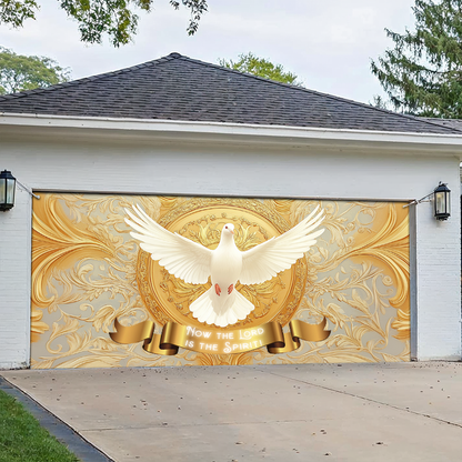 Shineful Garage Door Banner Decoration Spirit of Grace