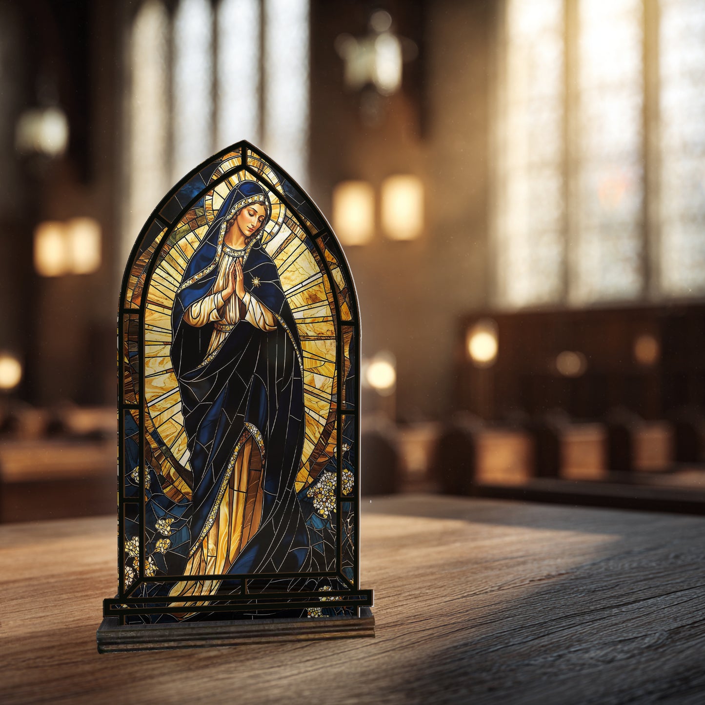 Shineful Suncatcher Candle Holder Mary’s Grace