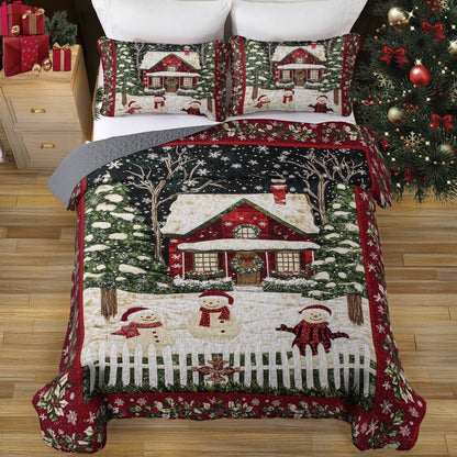 Shineful All Season Quilt 3-Piece Set Festive Frolic