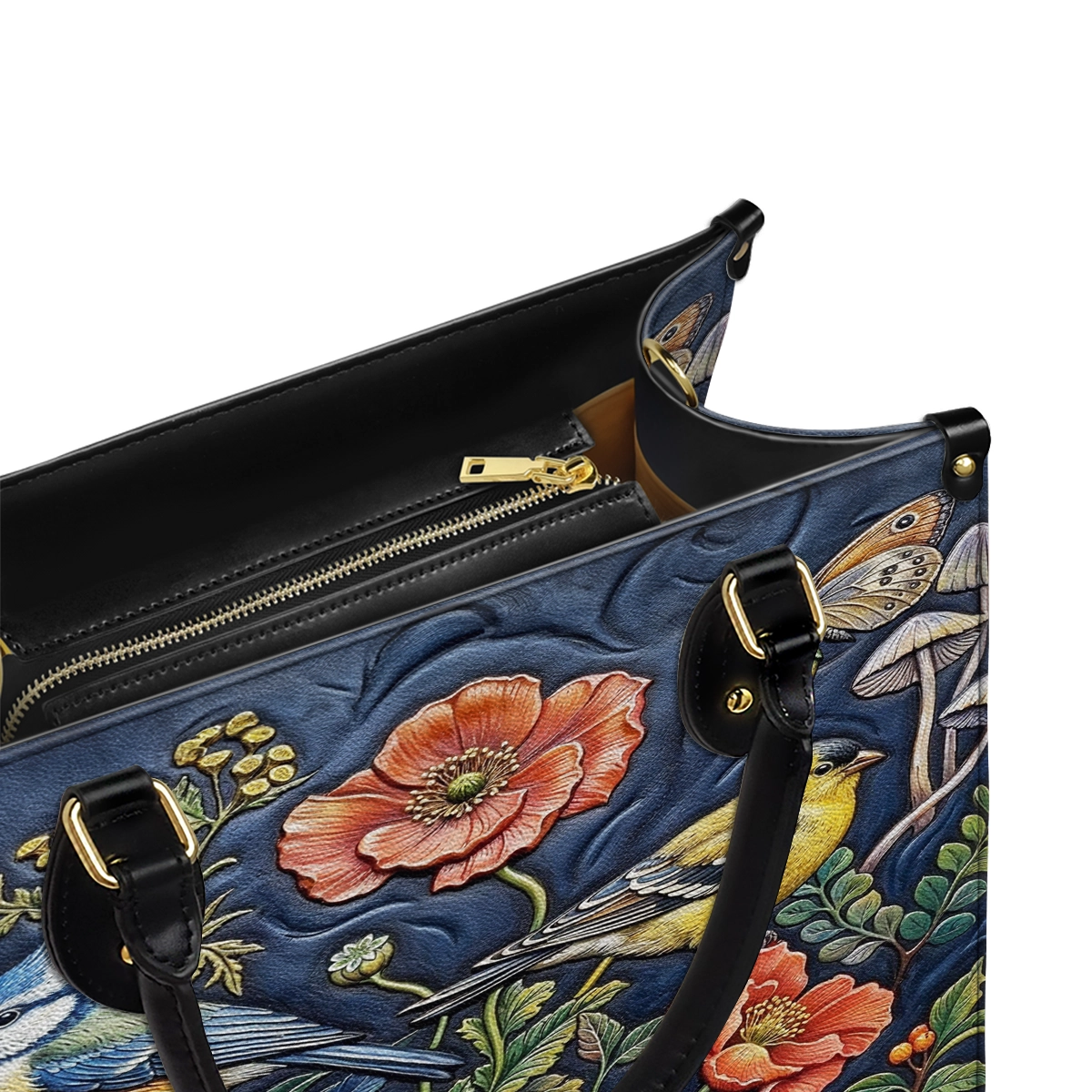 Shineful Leather Bag Midnight Garden