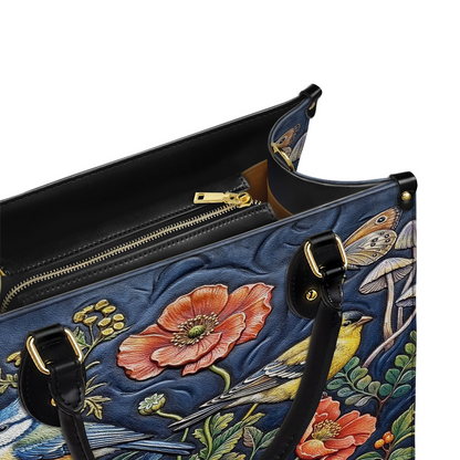 Shineful Leather Bag Midnight Garden