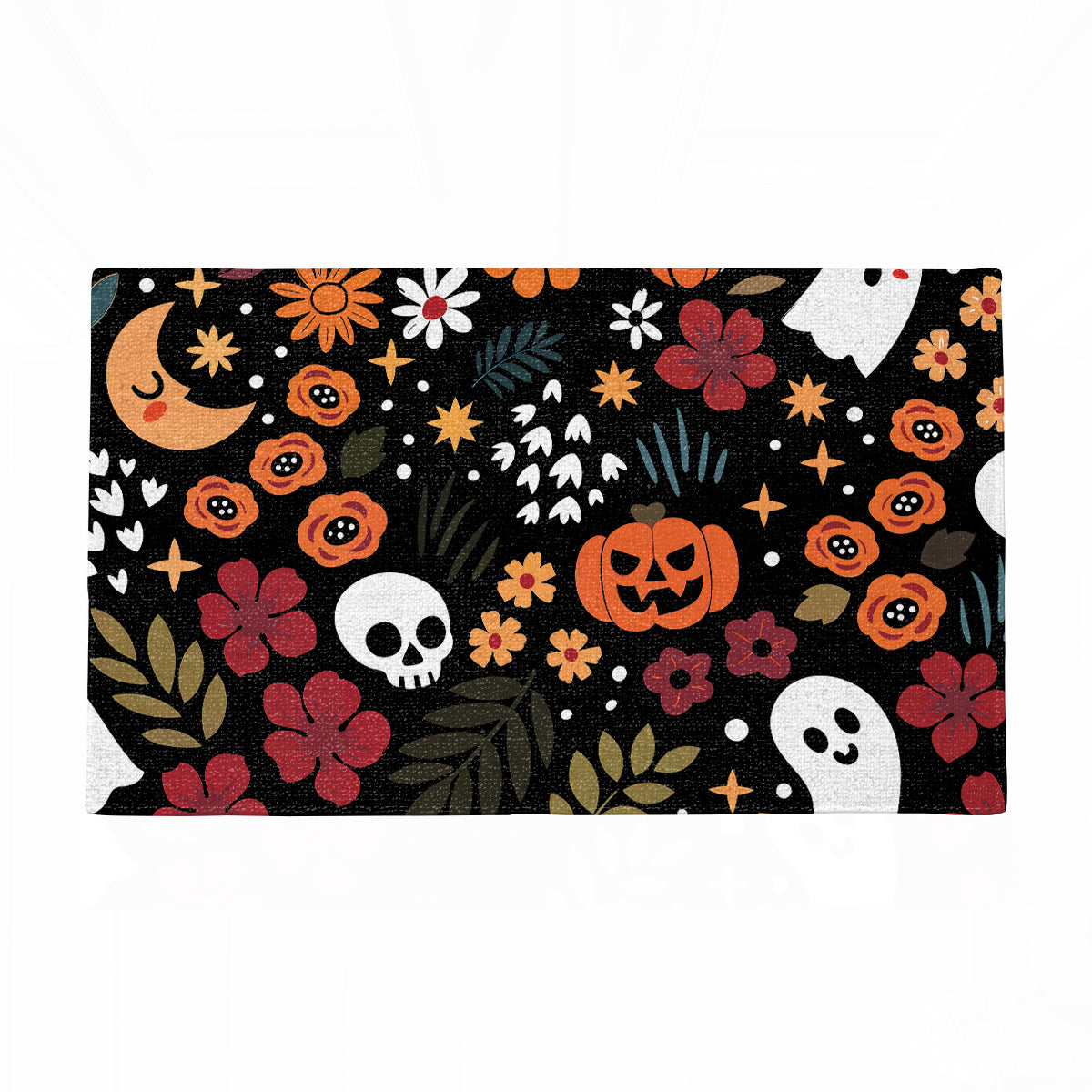 Shineful Spooky Chic Ultra-Thin Non Skid Floor Mat, Kitchen Rugs