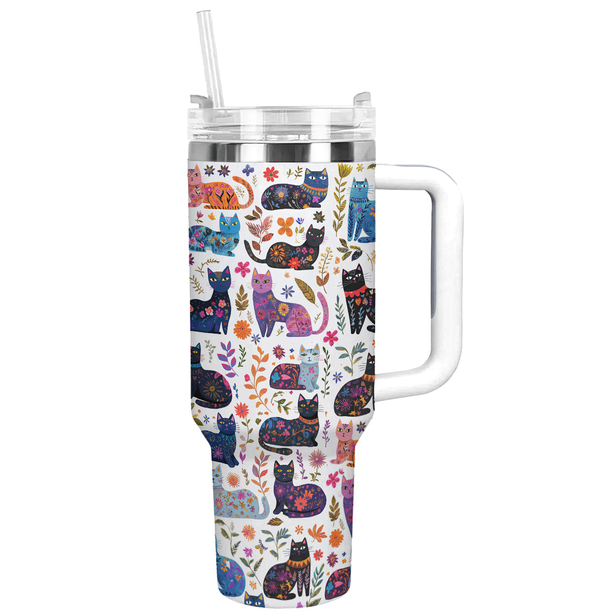 Shineful Tumbler Beautiful Cat Garden