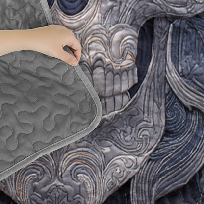 Shineful Quilt 3-Piece Set Violet Crown of Shadows