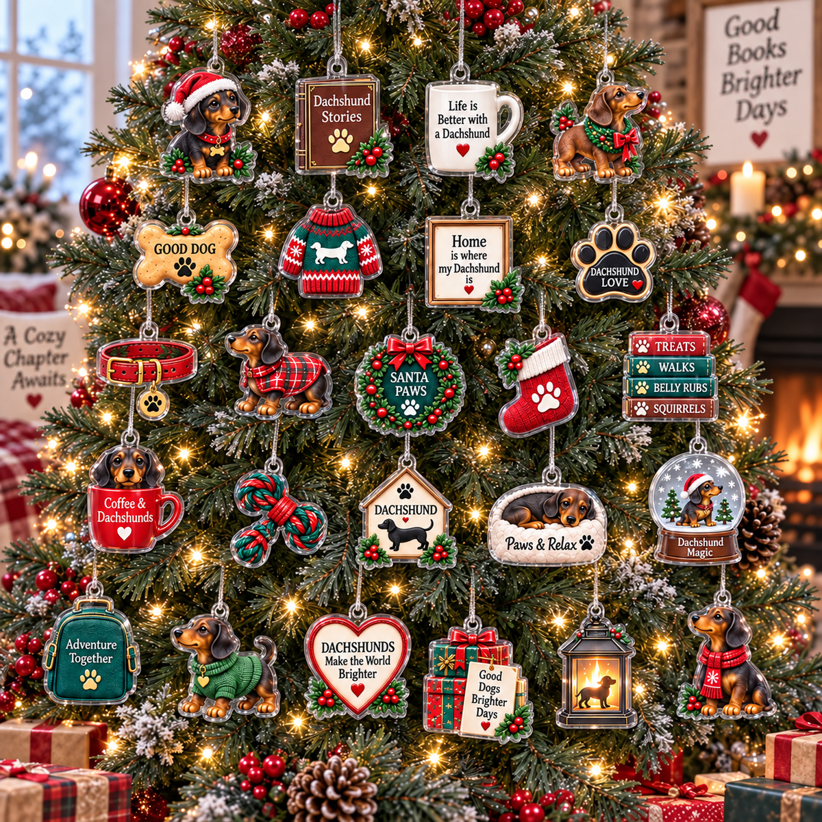 Shineful Dachshund Christmas Advent Calendar