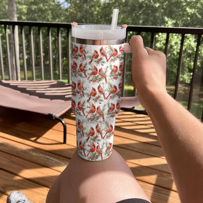 Shineful Tumbler Cozy Cardinal