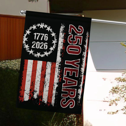 Shineful House Flag 30" x 40" - Liberty Was Earned