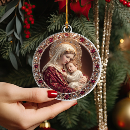 Shineful 2D Acrylic Ornament Sacred Embrace
