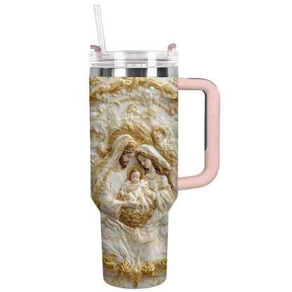 Shineful Tumbler Nativity Scene