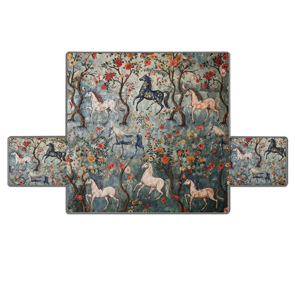 Shineful Sofa Cover Set Mystical Steeds