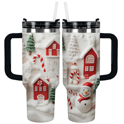 Shineful Tumbler Jolly Snowman