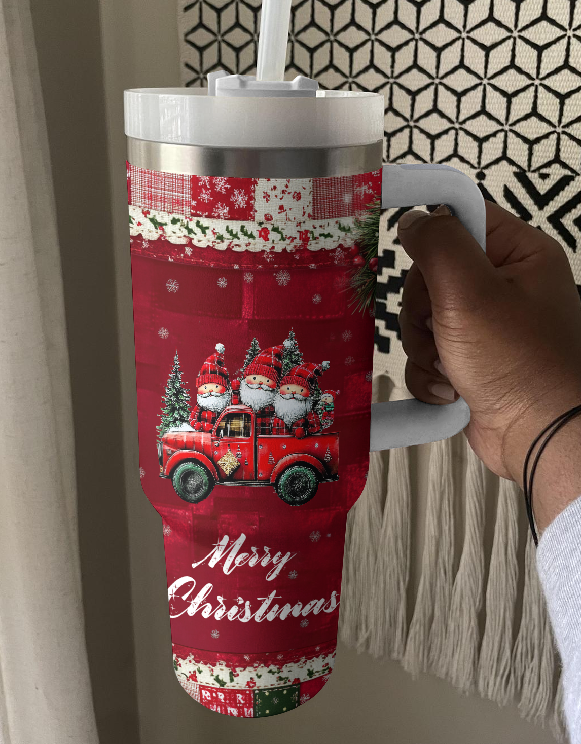 Shineful Tumbler Santa's Joyride