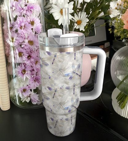 Shineful Tumbler Ethereal Dragonfly Elegance