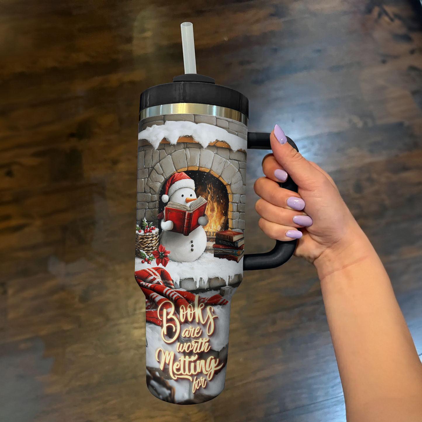 Shineful Personalized Tumbler Books Are Worth Melting