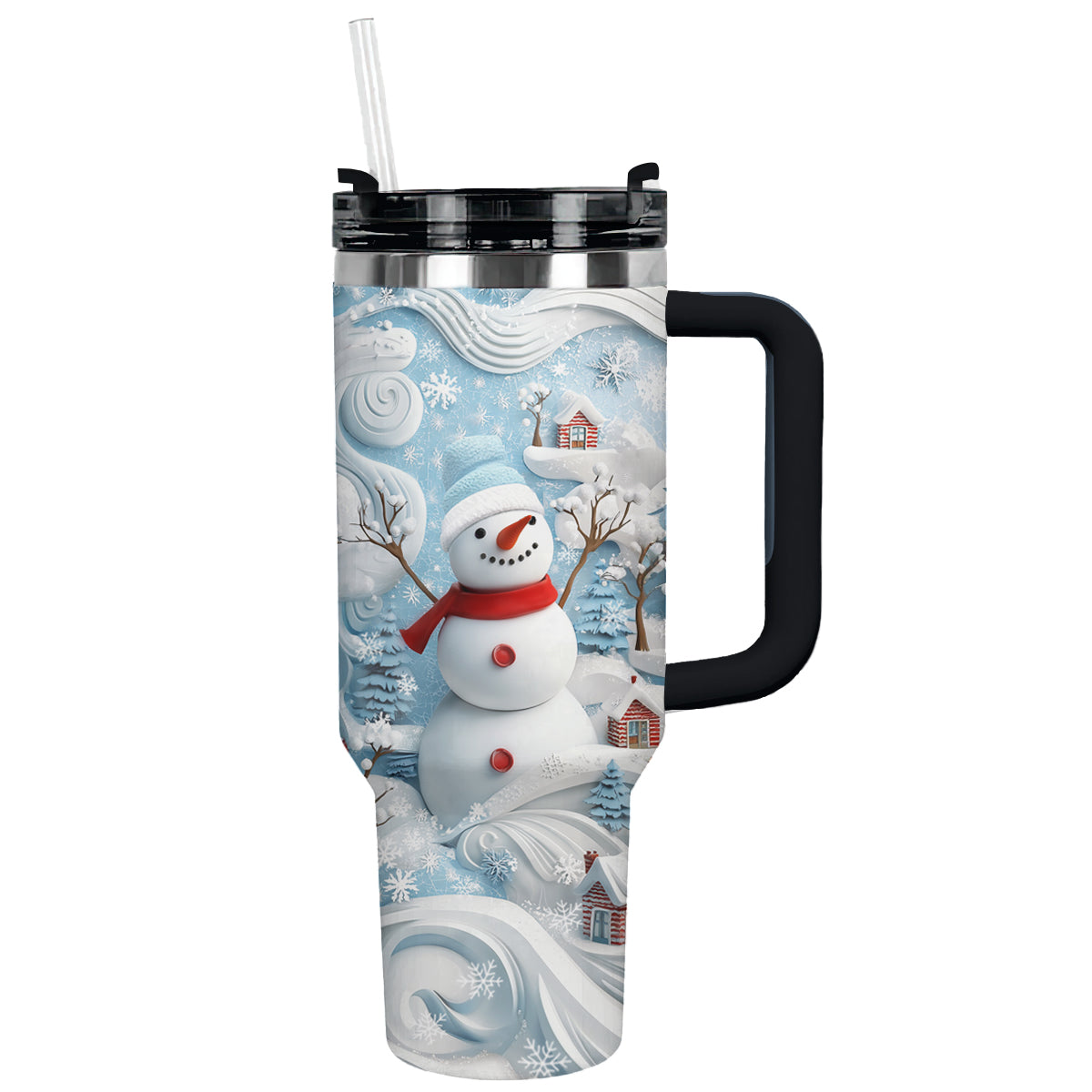 Shineful Tumbler Cheerful Christmas Snowman